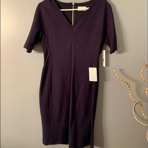 Nordstrom ELIZA J Blue coctel / work dress